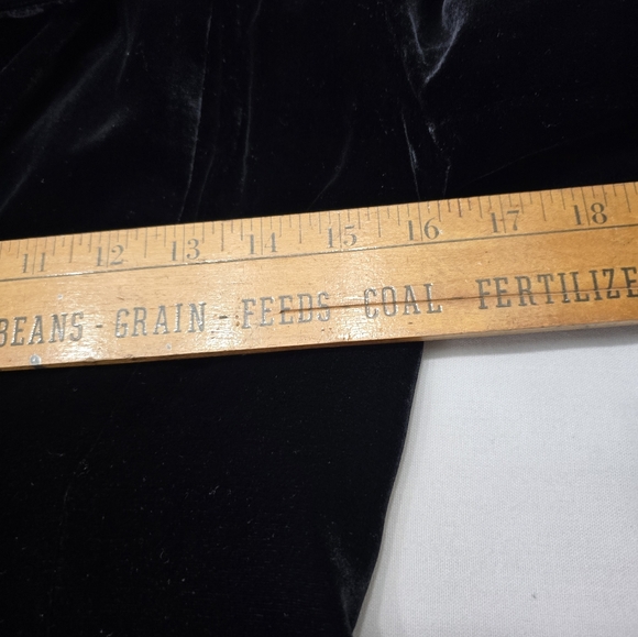 H&M Velvet silk blend blazer jacket party size 4 - Picture 8 of 9